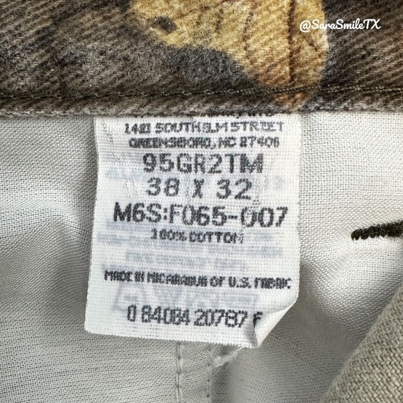 WRANGLER OUTDOOR GEAR Big & Tall Advantage Timber Camo Hunting Pants 38x32 - Picture 10 of 11